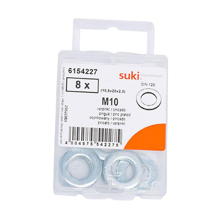 GALVANIZED WASHER 10.5X20X2.0 SUKI