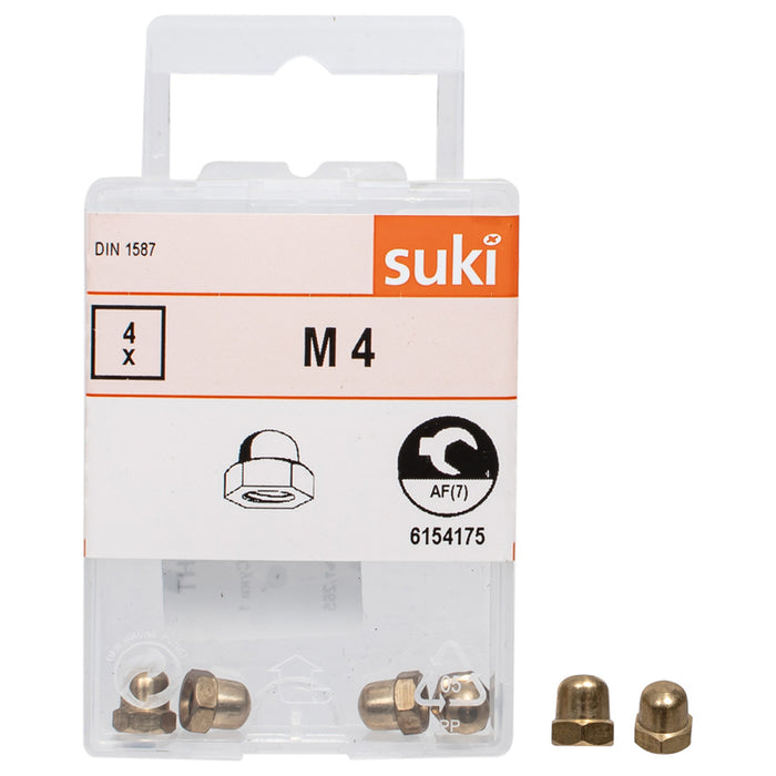 SUKI M4 CAP-SHAPED (DEAF) NUT
