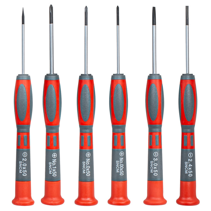 SET OF PRECISION SCREWDRIVERS 6 PCS. SUKI
