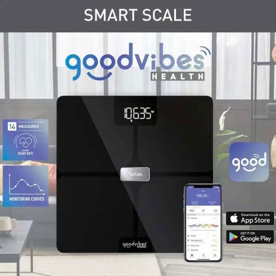 Scale TEFAL Goodvibes Health BM9670S1