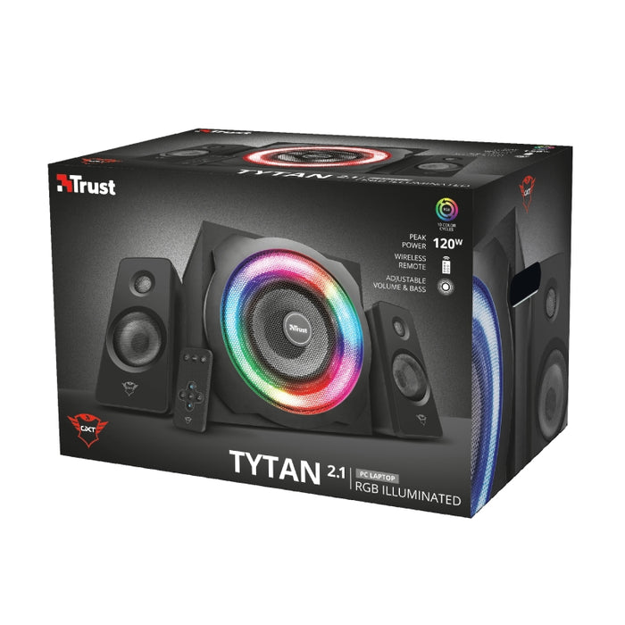 TRUST GXT 629 Tytan 2.1 RGB Speaker Set