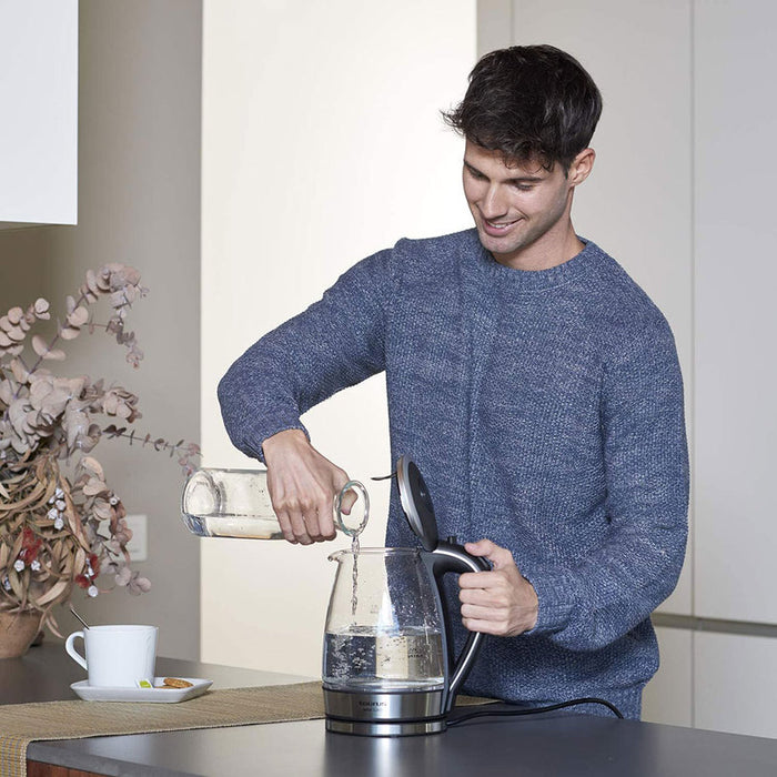 ELECTRIC KETTLE TAURUS AROA GLASS 2200 W, 1.70 L