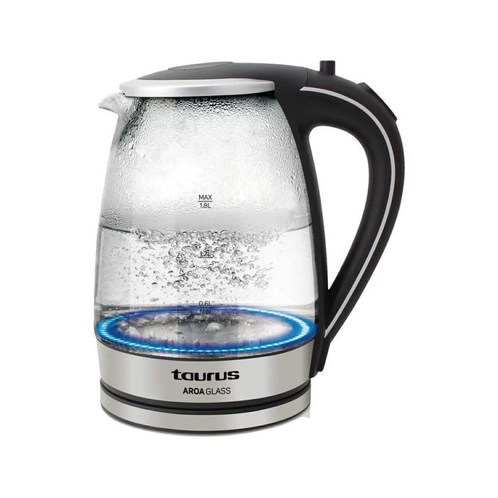 ELECTRIC KETTLE TAURUS AROA GLASS 2200 W, 1.70 L