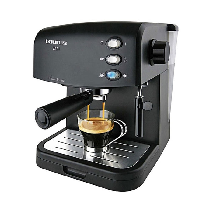 COFFEE MACHINE TAURUS BARI 1500.00 ml, 15.00 bar, BLACK