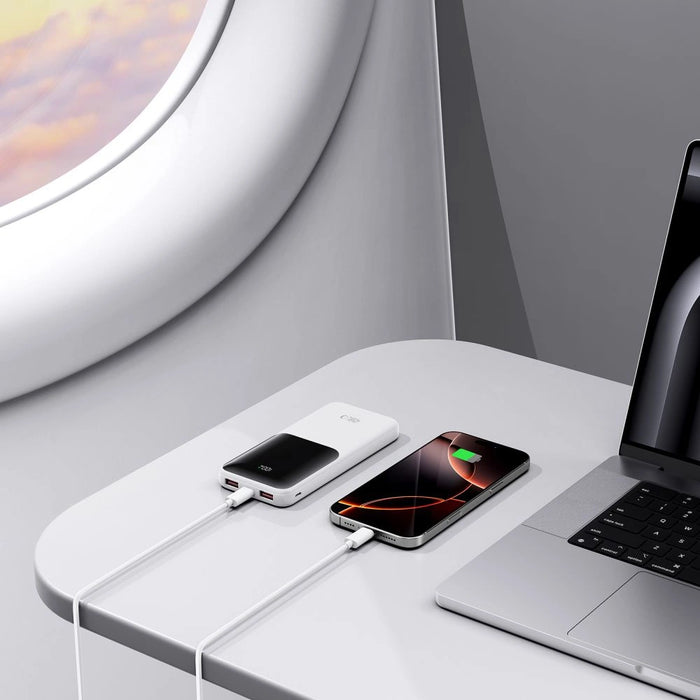 Powerbank Tech-Protect PB01 10000mAh 22.5W - white