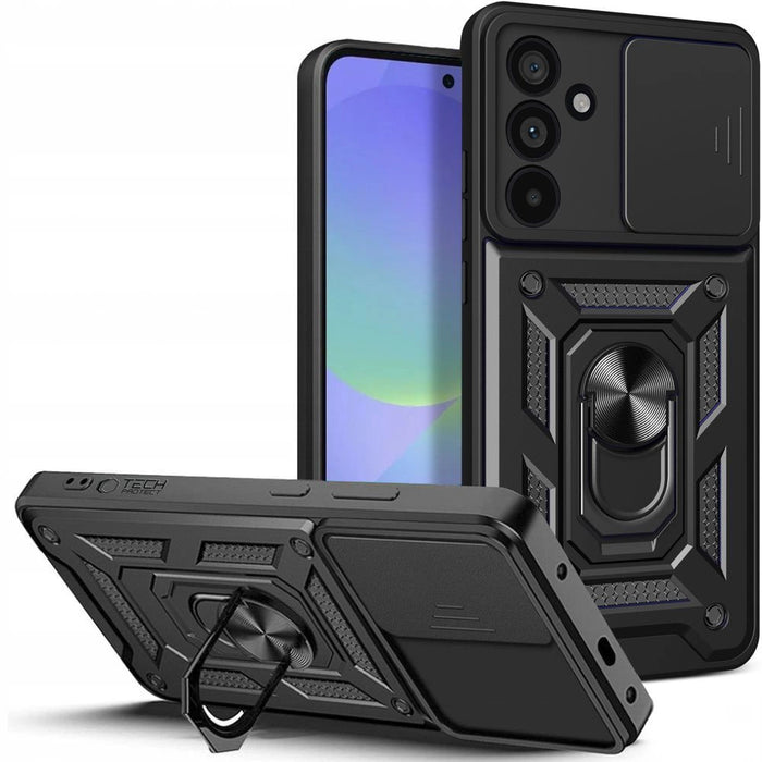 Tech-Protect CamShield Pro Case for Samsung Galaxy A36 5G - Black