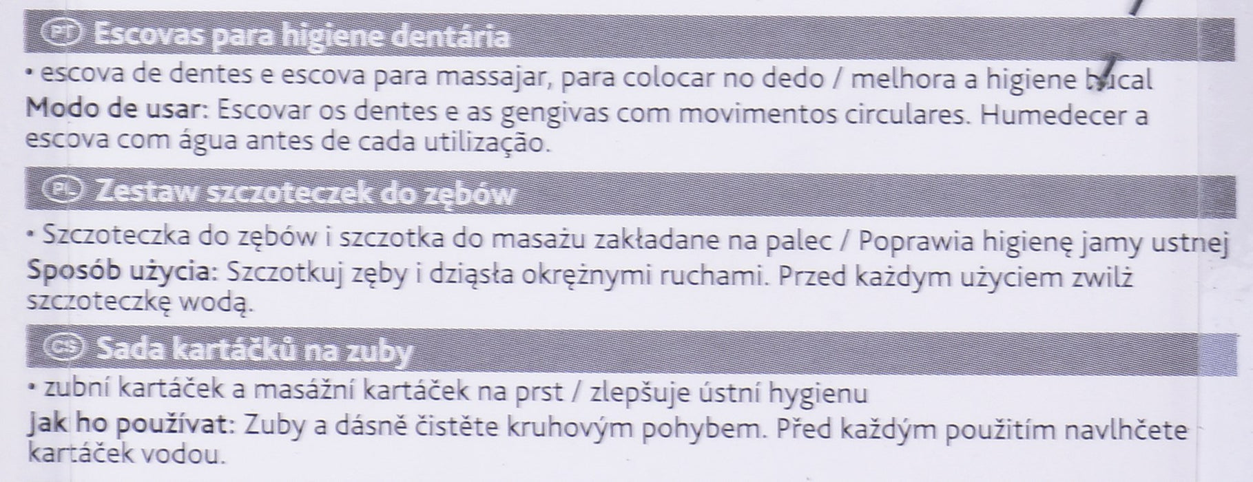 Trixie toothbrush, 2 pieces 2550