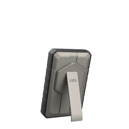 UAG Rugged 10K 10000 mAh MagSafe Powerbank with 10W Stand + Cable - Titanium