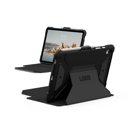 UAG Metropolis SE Case with Stylus Holder for Samsung Galaxy Tab S9 FE - Black