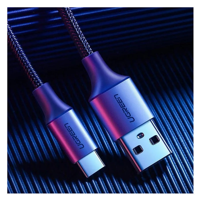 Ugreen US288 60126 USB-A / USB-C QC 3.0 3A 1m Cable - Gray