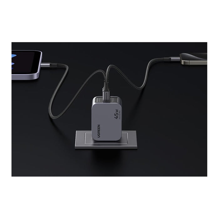 CHARGER 220V 2xUSB-C,GaN,45W X707 UGREEN