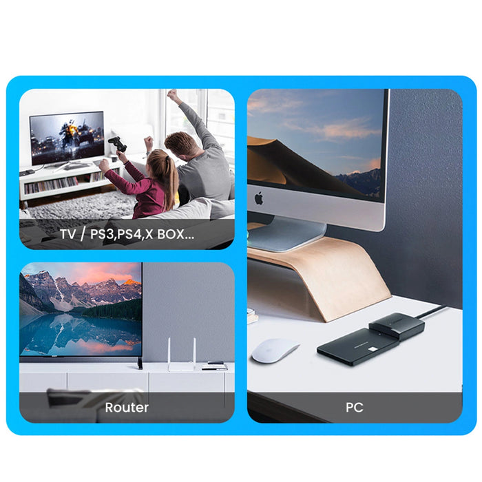 Ugreen USB3.0 adapter for 2.5'' / 3.5'' SATA disk black (CM257)