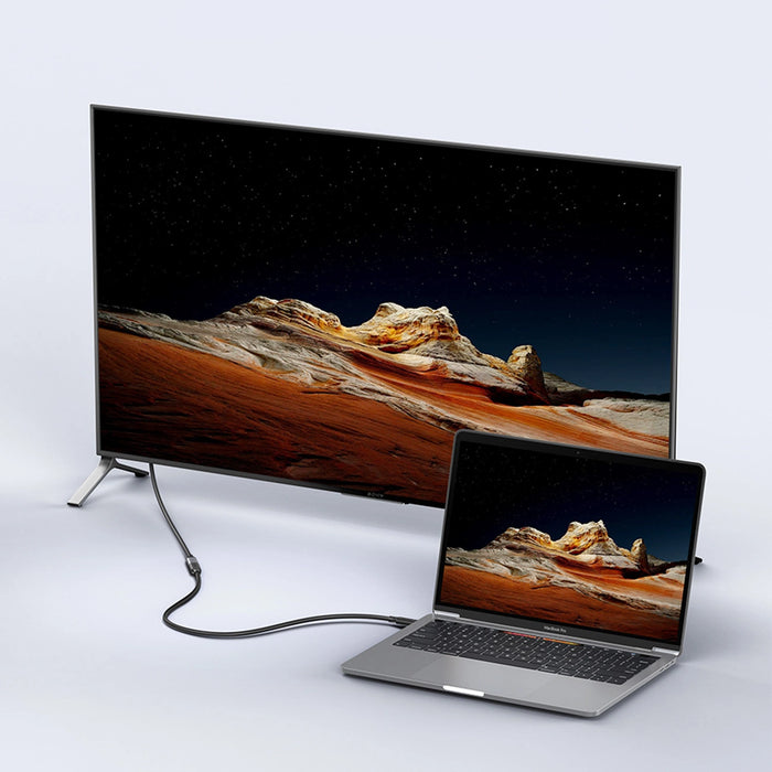 Ugreen 10387 USB-C - USB-C PD QC cable 4K 60Hz 100W 5A 10Gb/s 1m - black