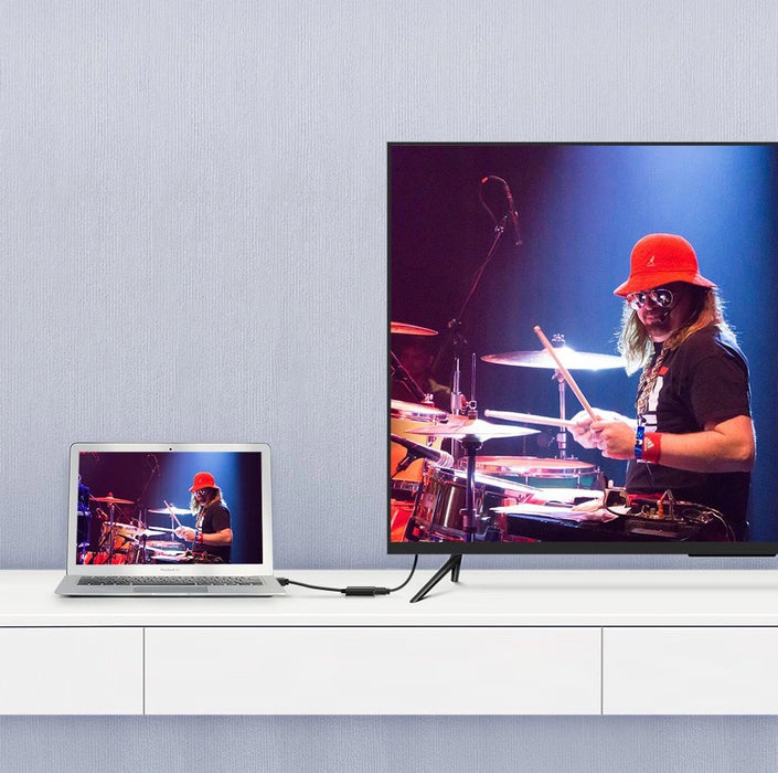 Ugreen Cable Cable from DisplayPort (Male) to HDMI (Female) (Unidirectional) 1080P 60Hz 12bit Black (40362)