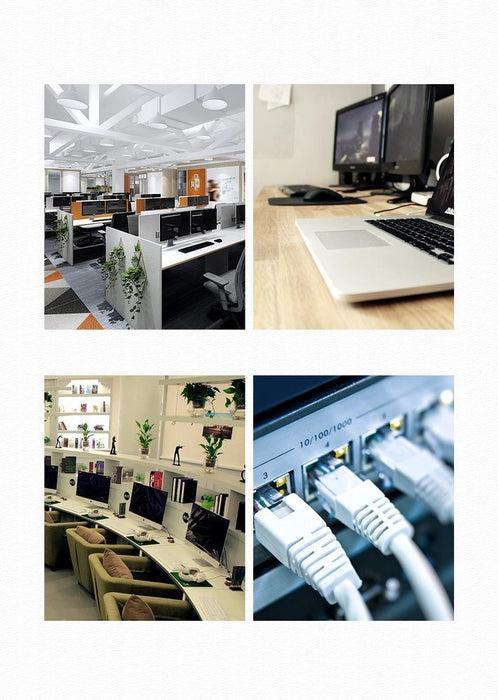 Ugreen cable internet network cable Ethernet patchcord RJ45 Cat 6 UTP 1000Mbps 5m black (20162)