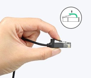 Ugreen cable internet network cable Ethernet patchcord RJ45 Cat 6A UTP 1000Mbps 5m black (70654)