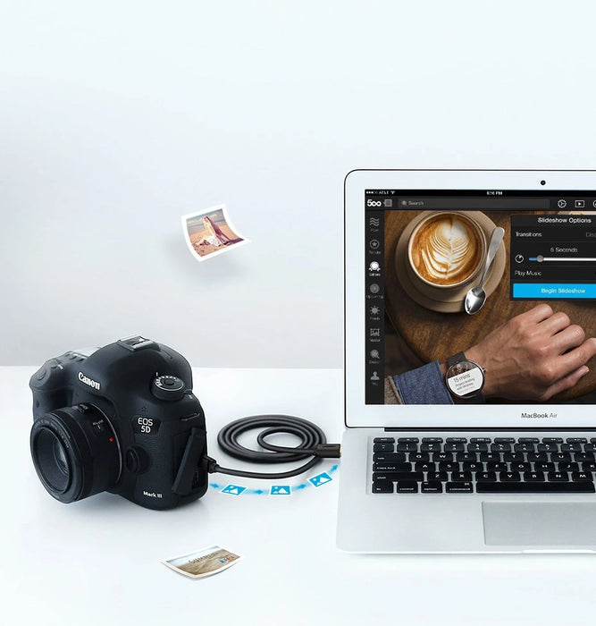 Ugreen cable USB - mini USB cable 480 Mbps 3 m black (US132 10386)