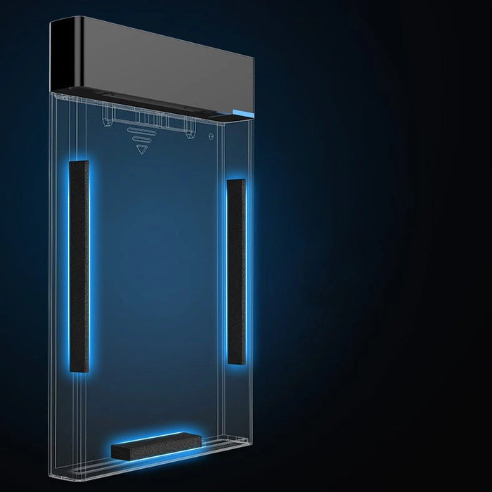 Ugreen bay for HDD SSD disk housing 2.5 '' SATA USB 3.2 Gen 1 (5 Gbps) micro USB SuperSpeed + 0.5 m cable black (US221 30848)