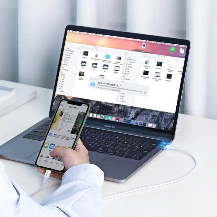 Ugreen US171 Lightning - USB-C PD Cable 20W 3A 480Mb/s 1.5m - White