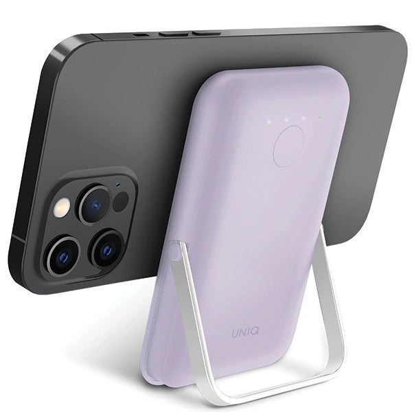 Powerbank Uniq Hoveo magnetic 5000mAh USB-C 20W PD - purple