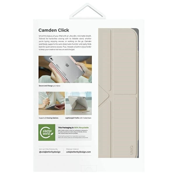 Uniq Camden Click case for iPad Air 11" 2024 - beige