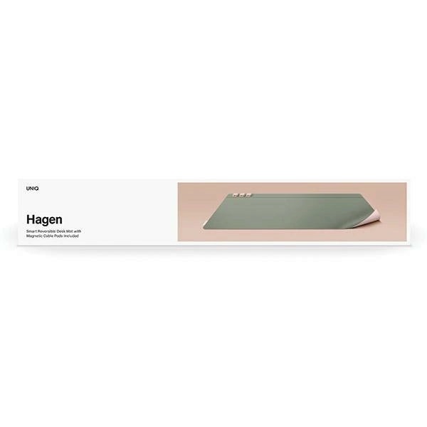 Uniq Hagen Magnetic Desk Pad Double Sided Pink-Green