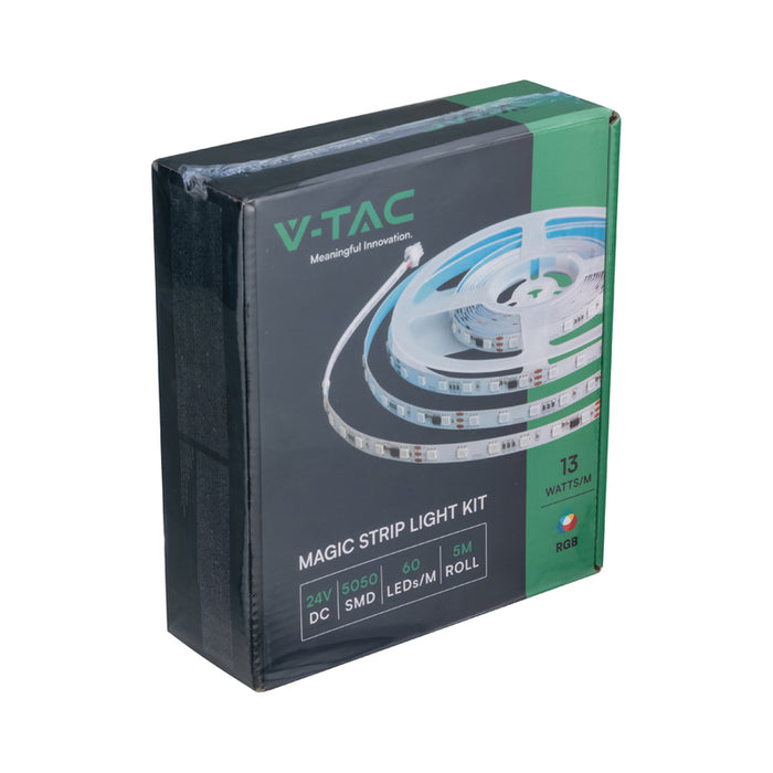 LED STRIP KIT 24V RGB 60/5M IP20 V-TAC