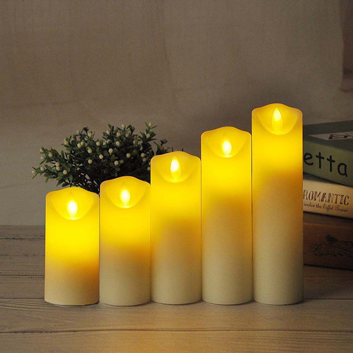 LED DECORATIVE CANDLE ON BATTERIES 20CM V-TAC