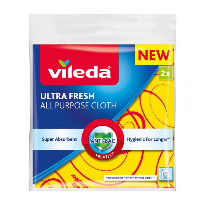 UNIVERSAL TOWEL 2 PCS VILEDA ULTRA FRESH
