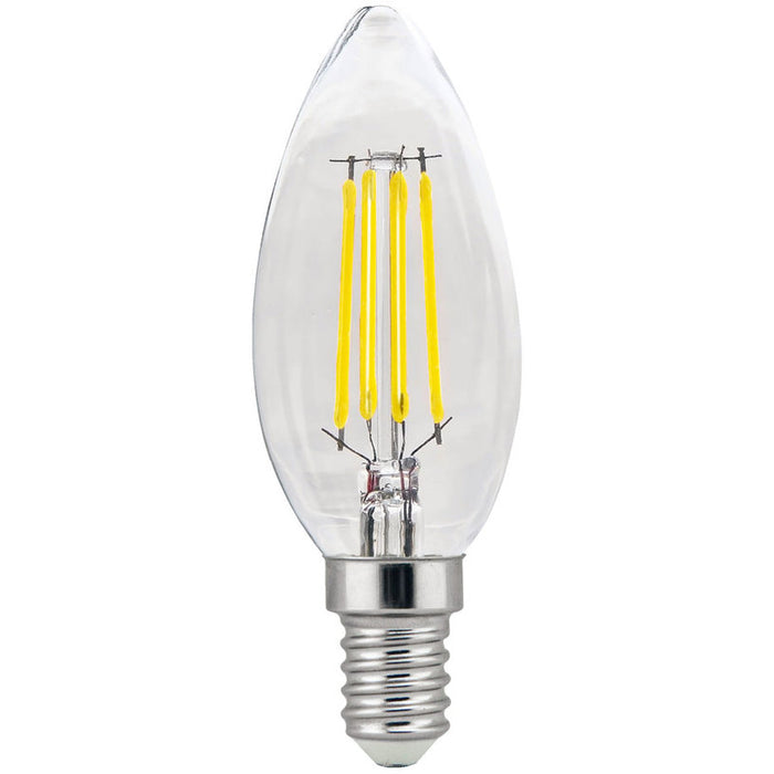LED BULB E14 6W 2700K 684LM FILAMENT CANDLE VITO