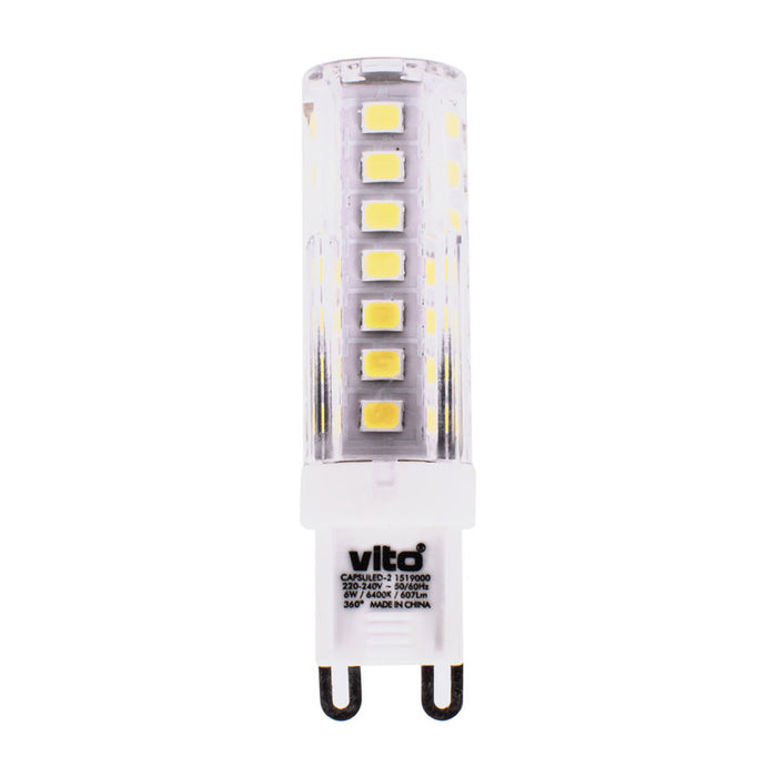 LED CAPSULE G9 6W 6400K 607LM VITO
