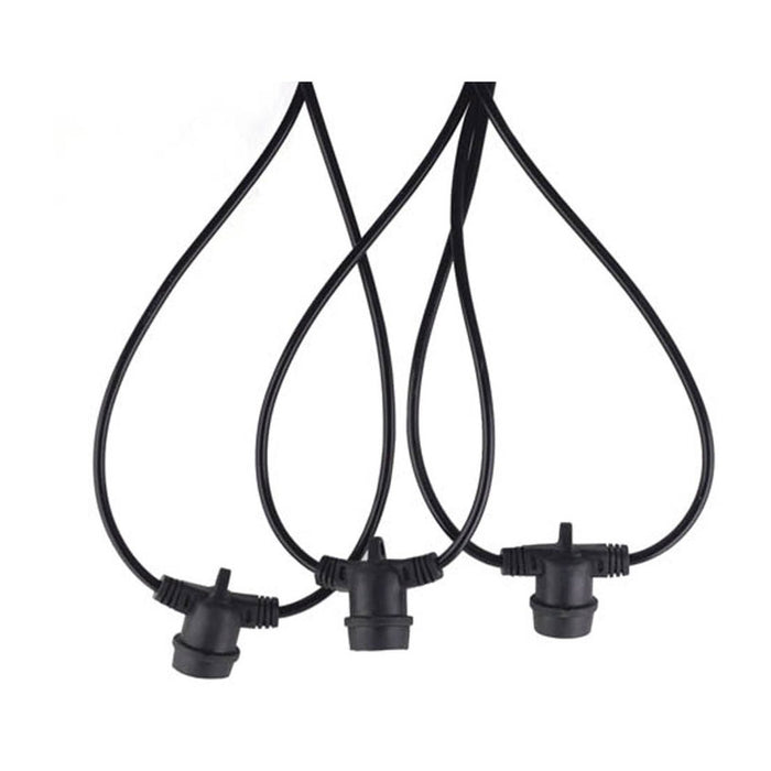 LED DECORATIVE CABLE 10XE27 10M IP44 VITO STRING