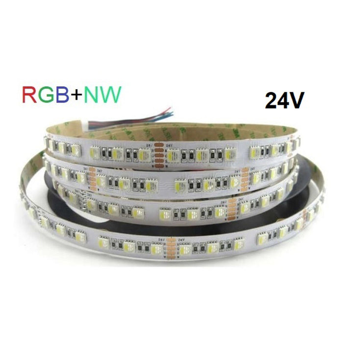 LED STRIP 14.4W RGB+4000K IP20 5M 24V VITO