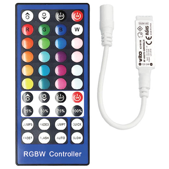 RF CONTROLLER RGB+WHITE 12V(72W)-24V(144W) VITO
