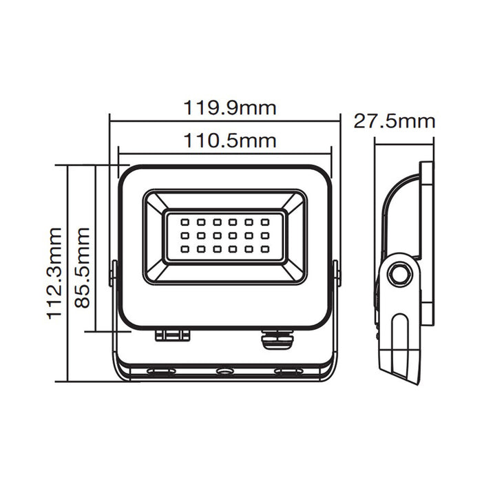 LED SPOTLIGHT 20W 6000K IP65 VITO SAVA