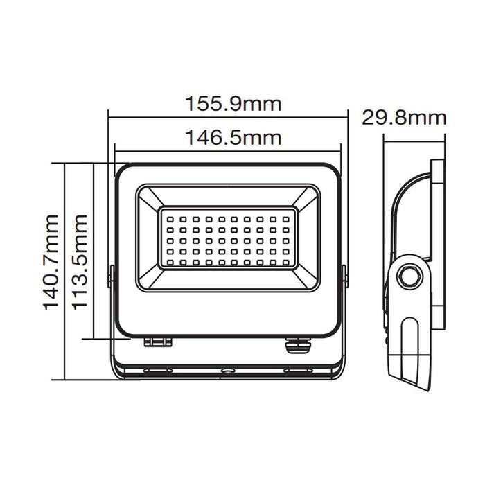 LED SPOTLIGHT 30W 6000K IP65 VITO SAVA