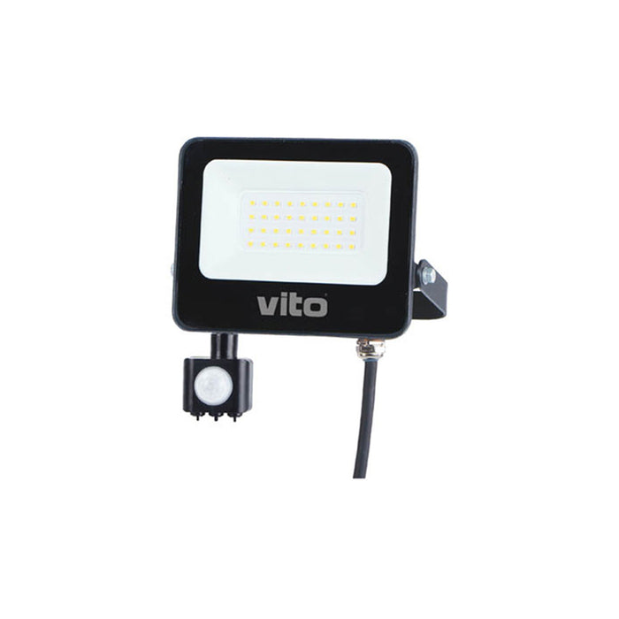 LED SPOTLIGHT 30W 6000K IP65 WITH SENSOR VITO SAVA