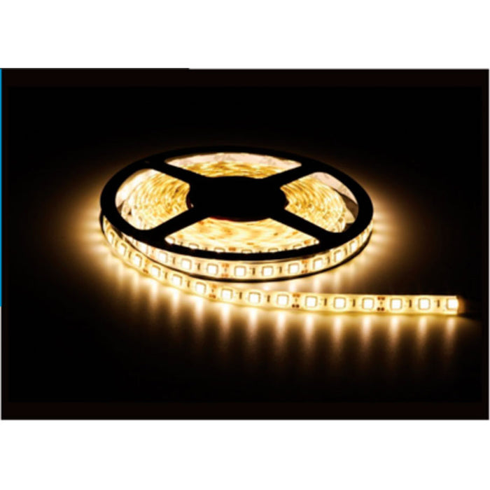 LED STRIP/12V/2835/9.6W 120/IP20/5M/3000K VITO Strip-A