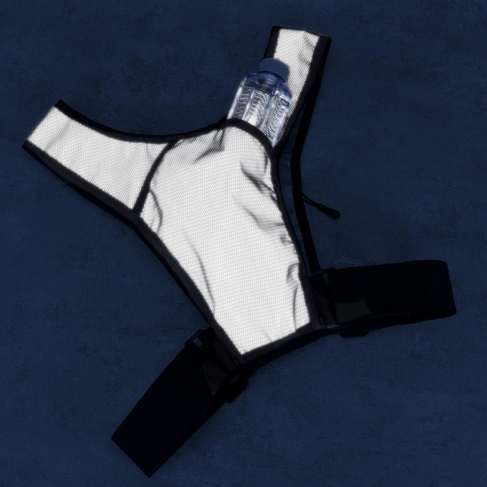 Wozinsky WKDB1 Reflective Running Vest - Black