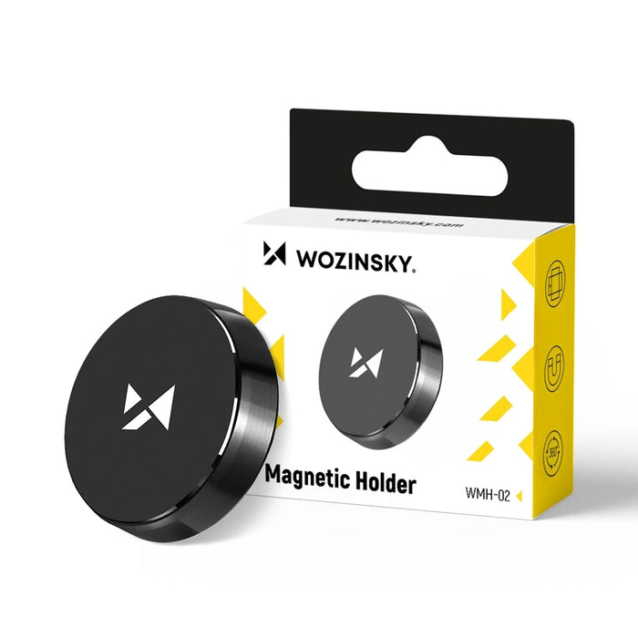 Wozinsky Self-adhesive Magnetic Car Dashboard Mount Black (WMH-02)