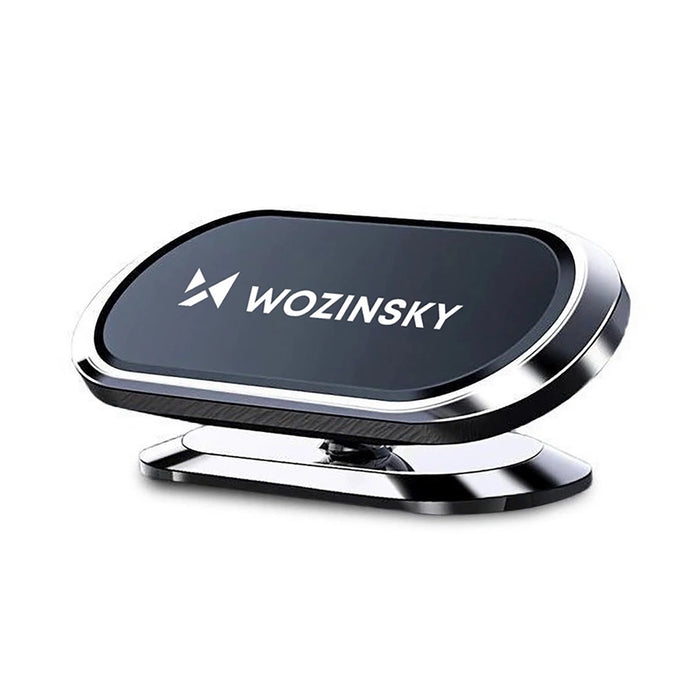 Wozinsky Self-adhesive Magnetic 360 Car Dashboard Mount Silver (WMH-06)