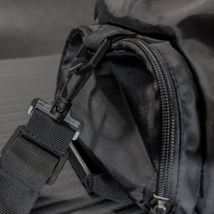 Wozinsky Travel Sports Bag Backpack Hand Luggage Bag 40x20x25 cm for Airplane Black (WSB-B01)