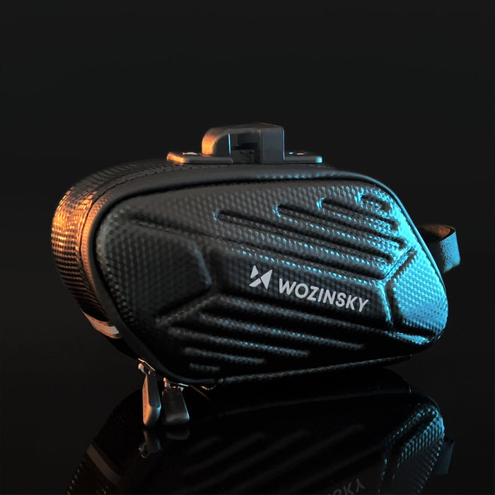 Wozinsky bicycle saddle bag waterproof 1.5l black (WBB27BK)