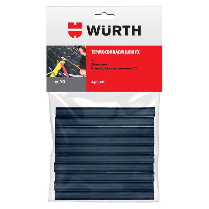 THERMO HOSE 10BRX10CM WURTH - 9.5mm
