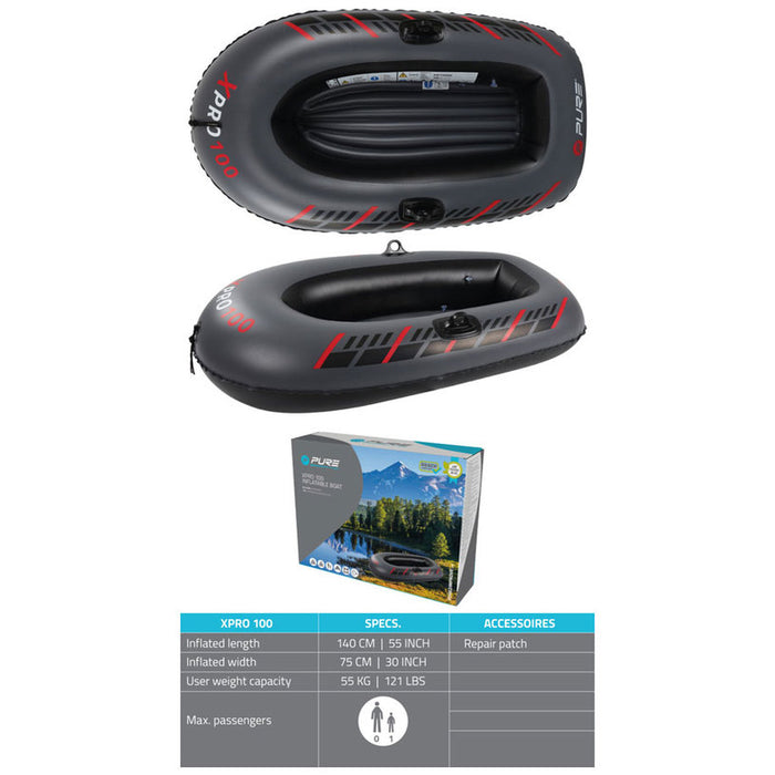 INFLATABLE BOAT 36X147X84CM XQMAX BX1980160