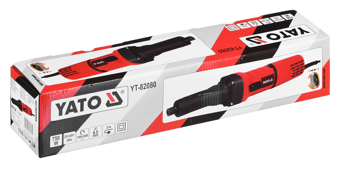 Yato YT-82080 angle grinder 30000 RPM 750 W 1.8 kg