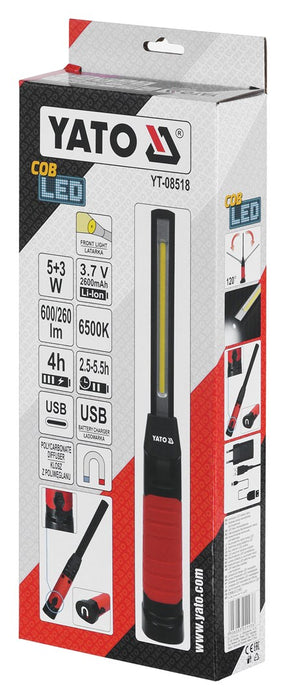 Yato YT-08518 work light Black LED 8 W