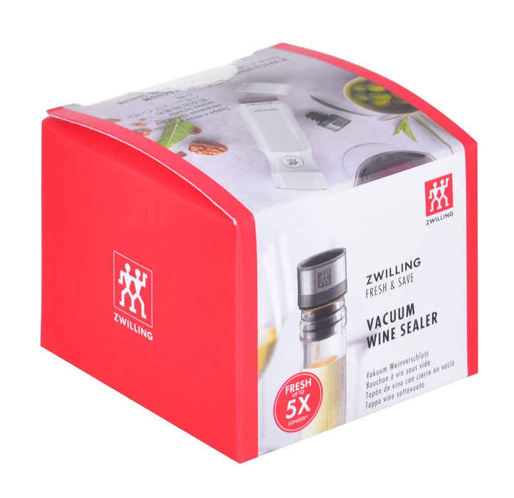 ZWILLING Fresh & Save wine preserving pump 3 cm Plastic, Silicone, Stainless steel
