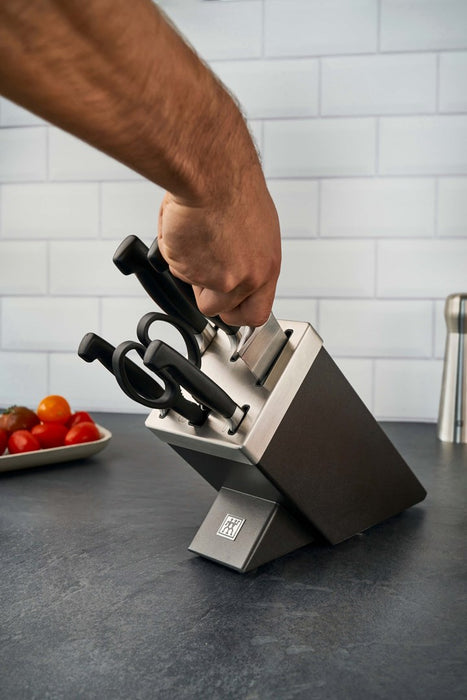 ZWILLING FOUR STAR 35148-507-0 kitchen knife/cutlery block set 7 pc(s) Grey