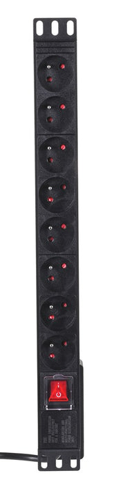 Alantec Power bar 19" - 8x230V